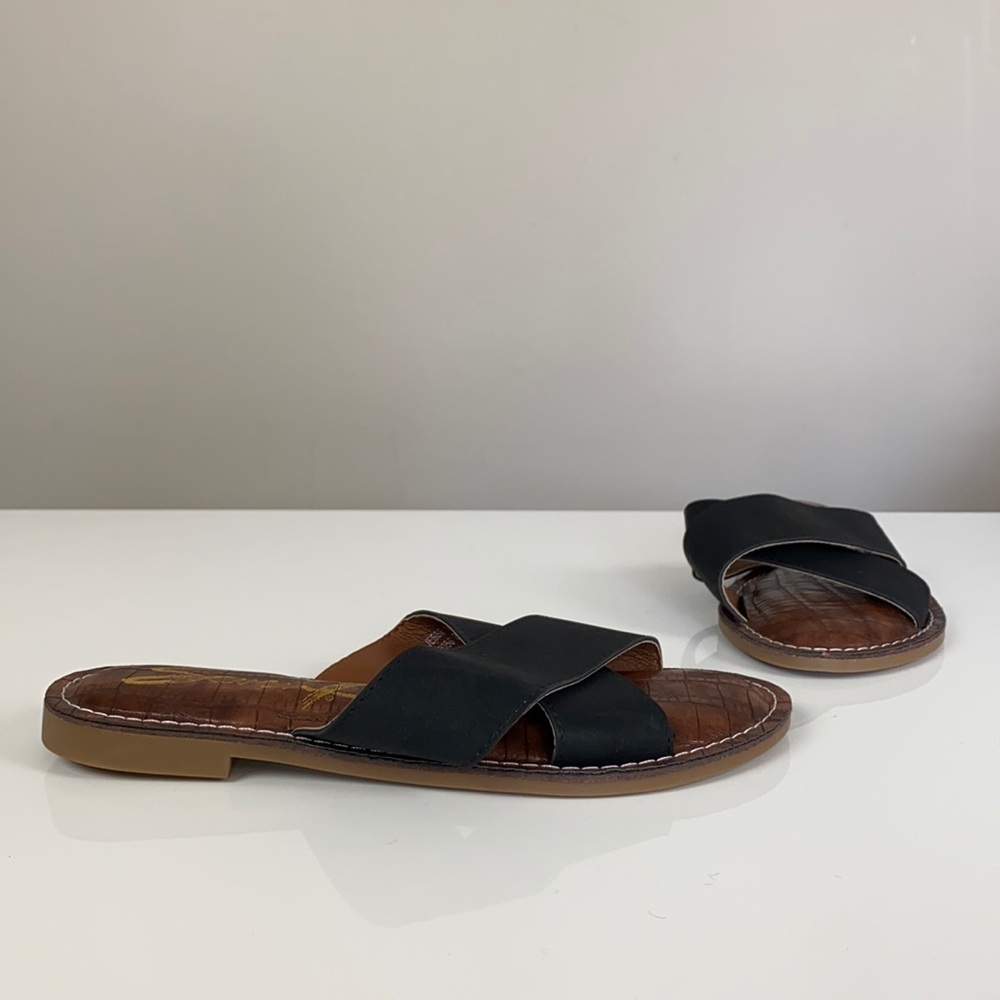 Seven7‎ Black Jesse Sandals Size 8